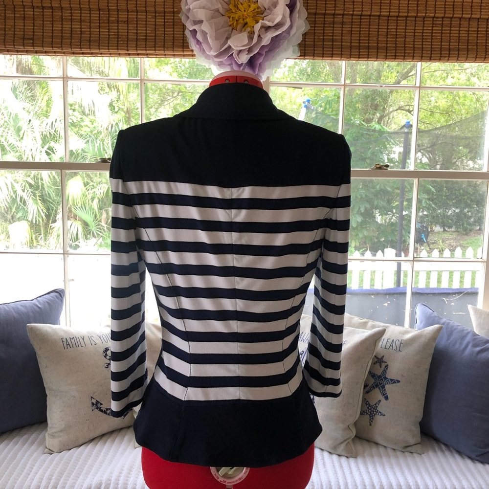 Whbm Soft Jacket, Size 4 , Nautical Style - image 2